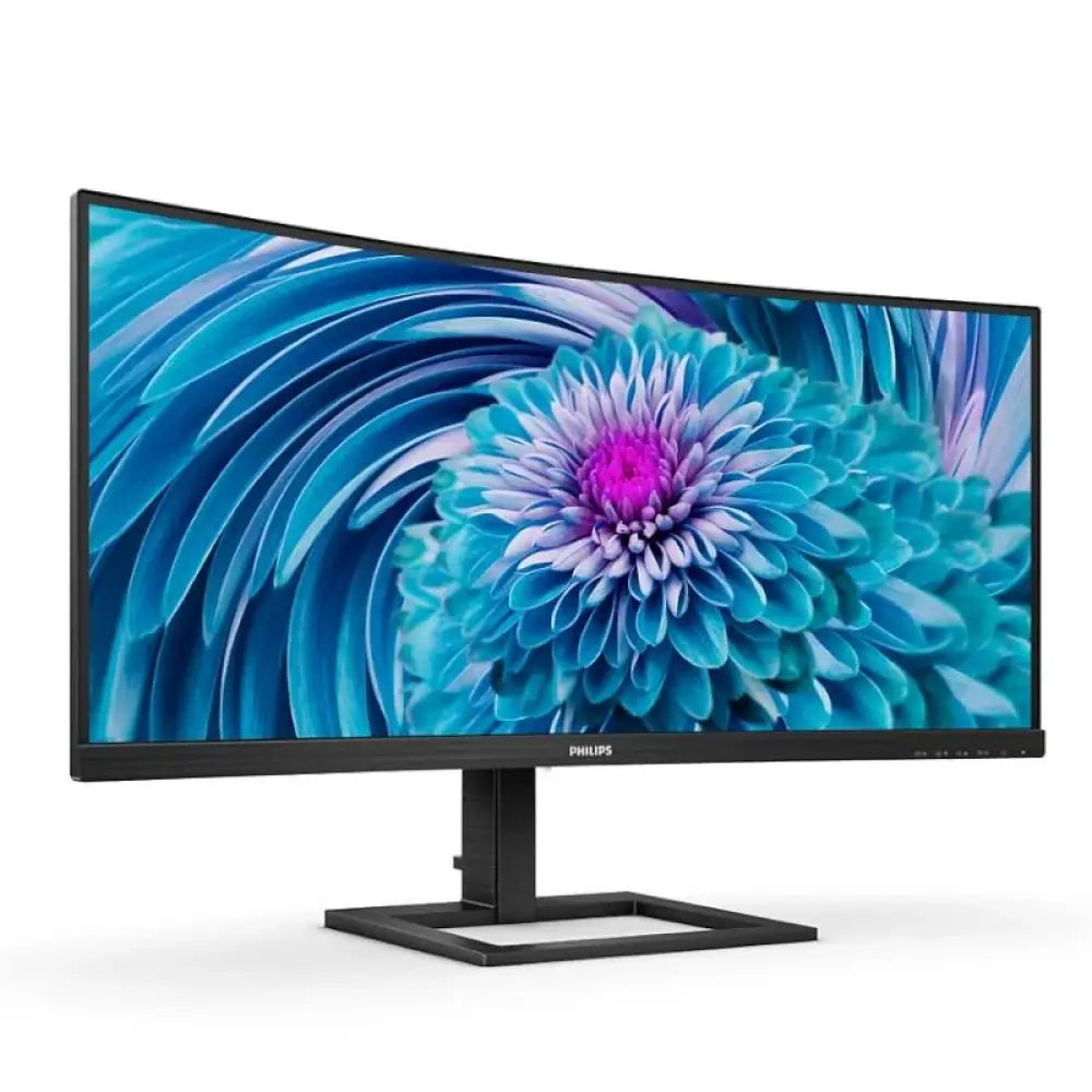 Philips 346E2CUAE Monitor 34"WQHD HDMI DP USB cur - detalle