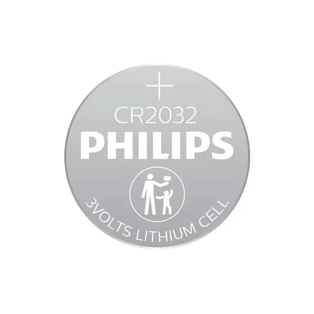Philips Pila Boton Litio CR2032 3v Blister*5 - detalle