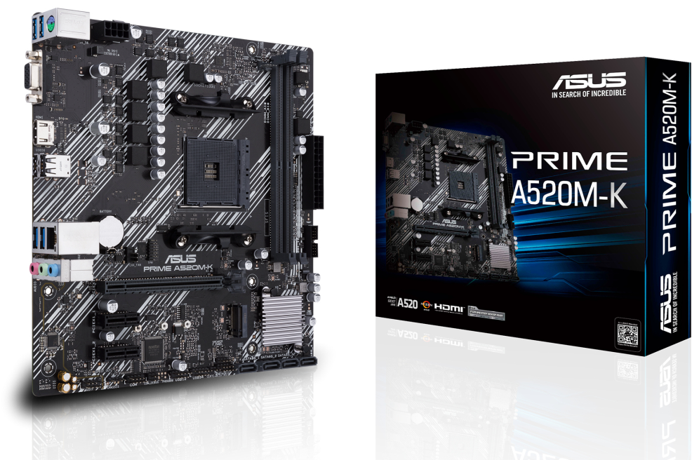 PLACA BASE ASUS PRIME A520M-K AM4 MATX 2XDDR4