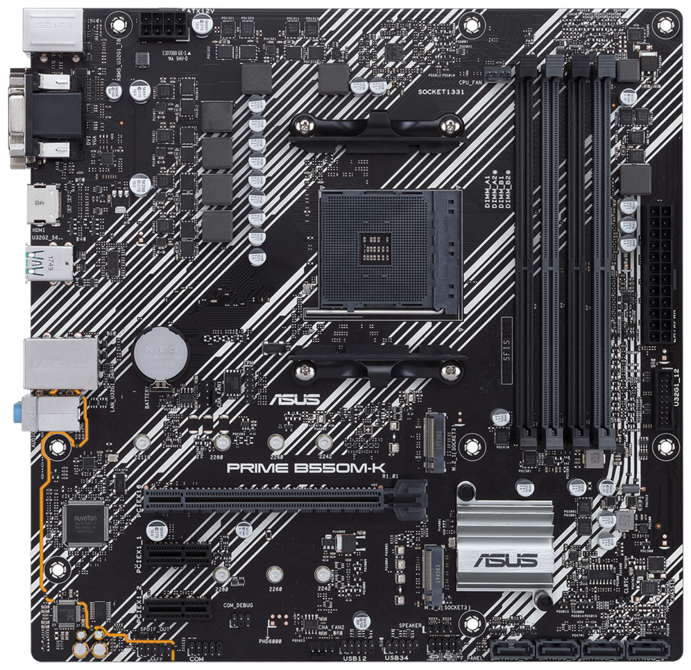 PLACA BASE ASUS PRIME B550M-K AM4 MATX 4XDDR4