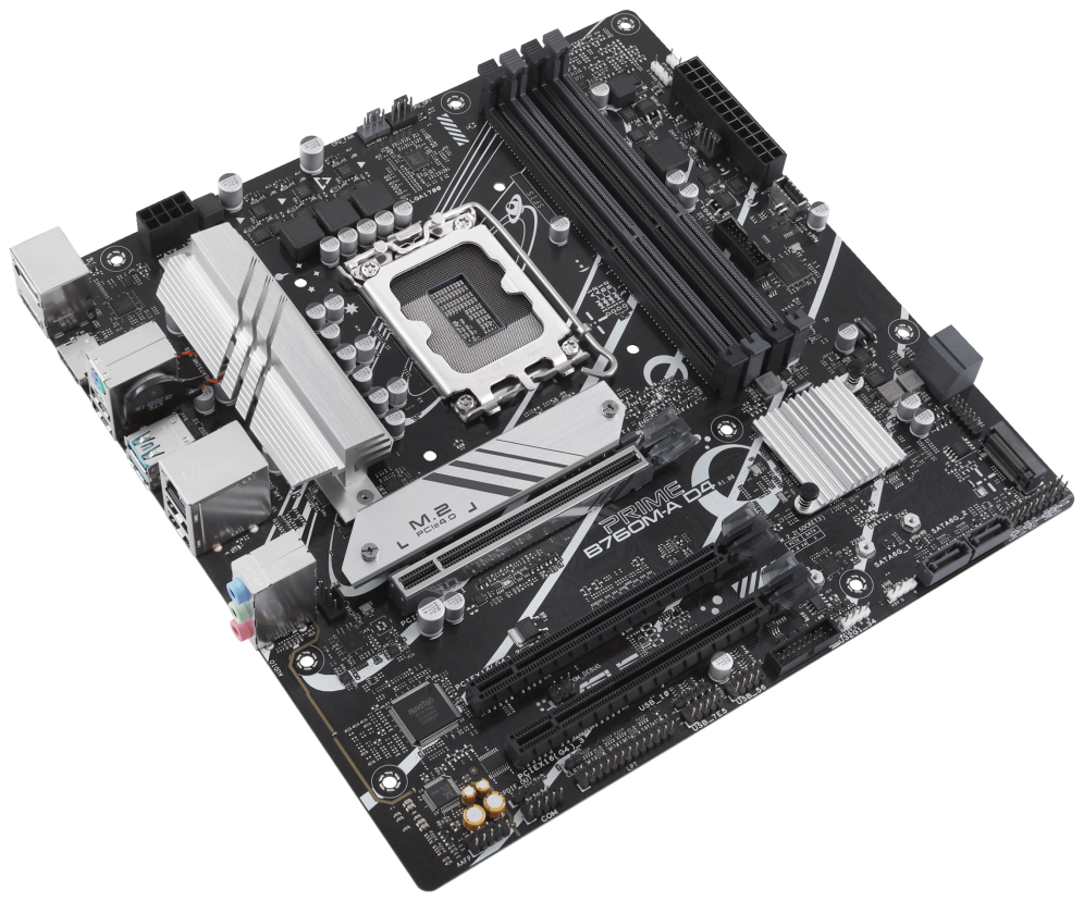 PLACA BASE ASUS PRIME B760M-A D4-CSM 1700 MATX 4XDDR4 - detalle