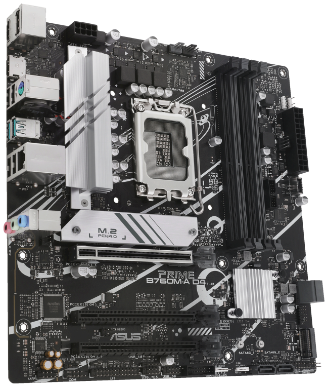 PLACA BASE ASUS PRIME B760M-A D4-CSM 1700 MATX 4XDDR4 - detalle