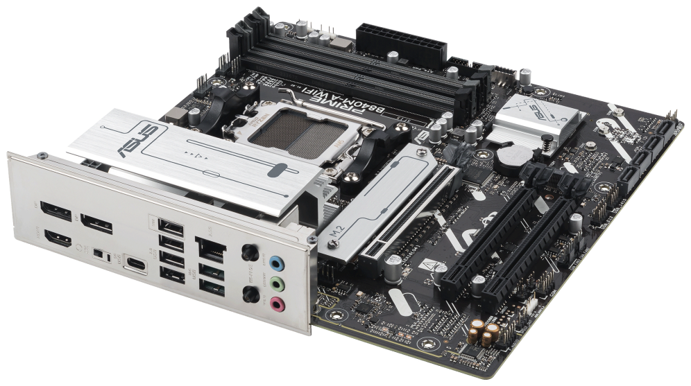 PLACA BASE ASUS PRIME B840 M-A WIFI M-ATX AM5 DDR5 - detalle