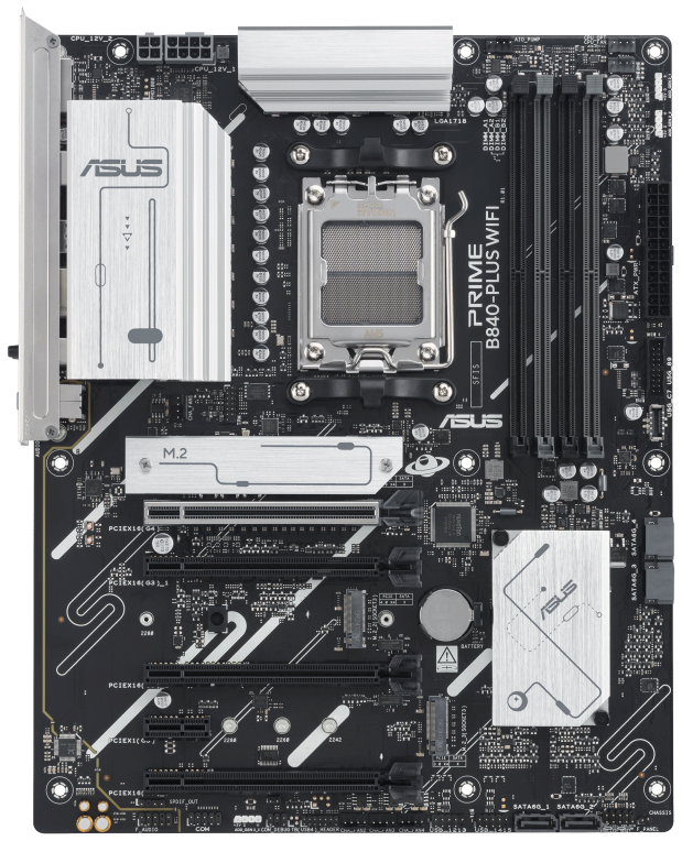 PLACA BASE ASUS PRIME B840 PLUS WIFI ATX AM5 DDR5 - detalle