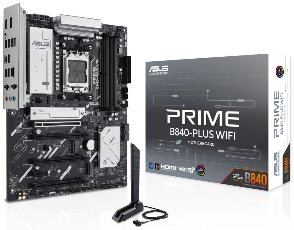 PLACA BASE ASUS PRIME B840 PLUS WIFI ATX AM5 DDR5