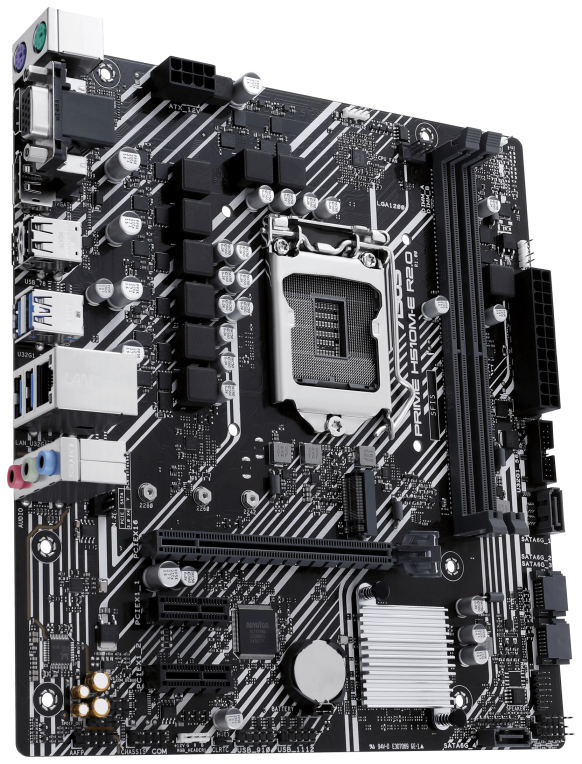 PLACA BASE ASUS PRIME H510M-E 1200 MATX 2XDDR4 SIN R2 - detalle