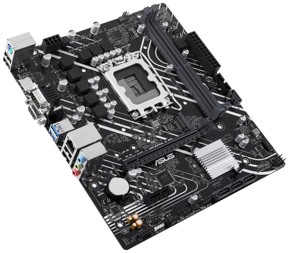 PLACA BASE ASUS PRIME H610M-D 1700 MATX 2XDDR5 - detalle