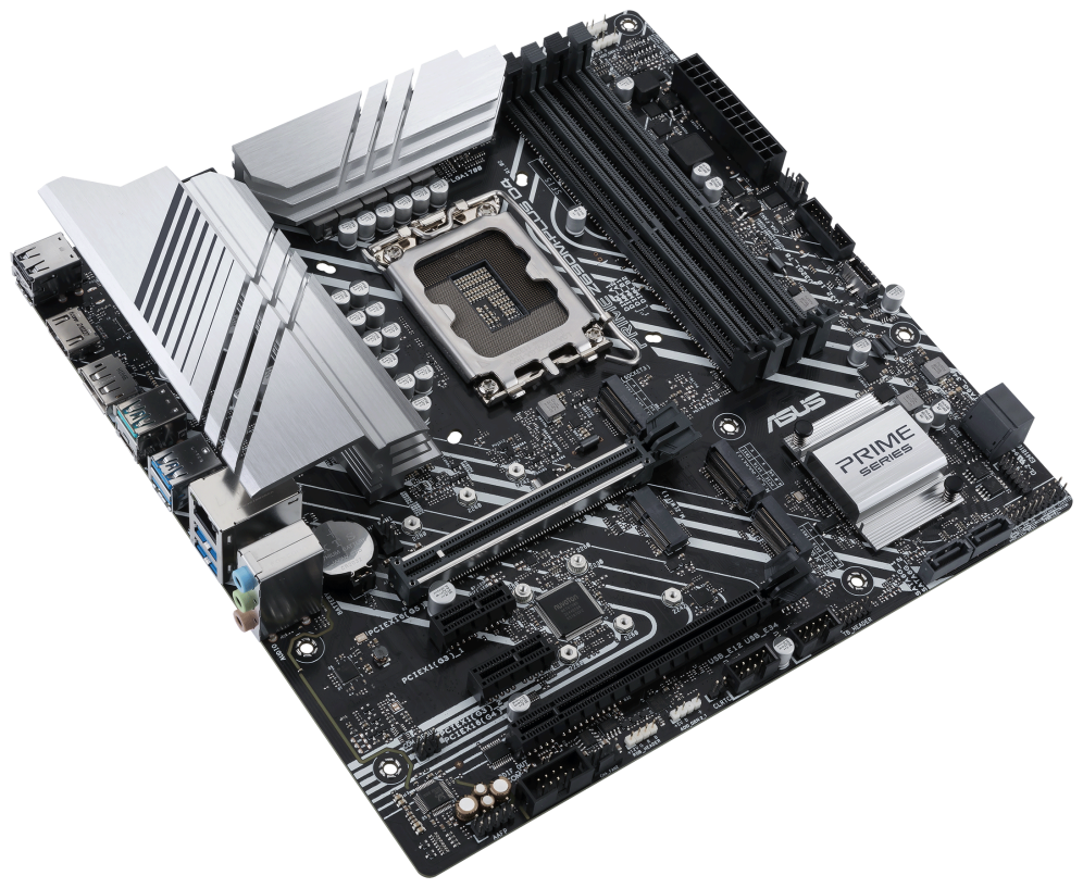 PLACA BASE ASUS PRIME Z690M-PLUS D4 1700 MATX 4XDDR4 - detalle