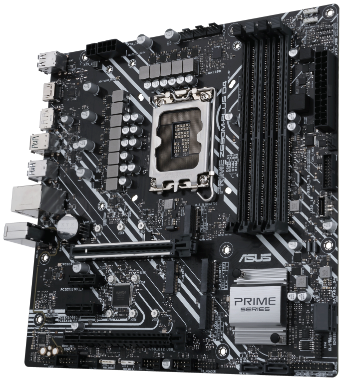 PLACA BASE ASUS PRIME Z690M-PLUS D4 1700 MATX 4XDDR4 - detalle