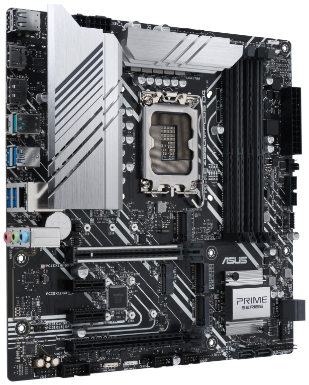PLACA BASE ASUS PRIME Z690M-PLUS D4 1700 MATX 4XDDR4 - detalle
