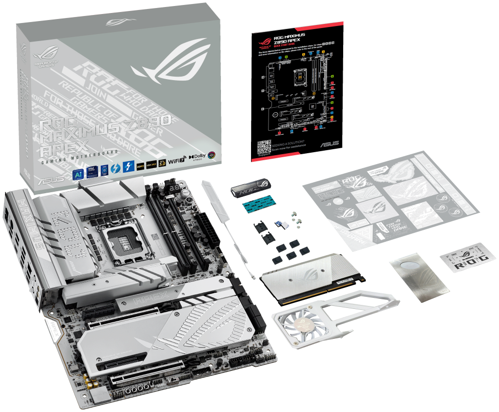 PLACA BASE ASUS ROG MAXIMUS Z890 APEX ATX 2XDDR5 - detalle