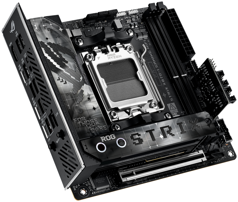 PLACA BASE ASUS ROG STRIX X870-I GAMING WIFI AM5 ATX 4XDDR5 - detalle
