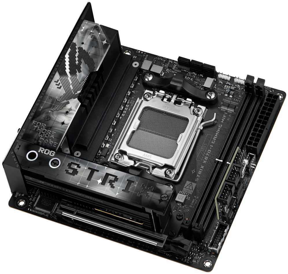 PLACA BASE ASUS ROG STRIX X870-I GAMING WIFI AM5 ATX 4XDDR5 - detalle