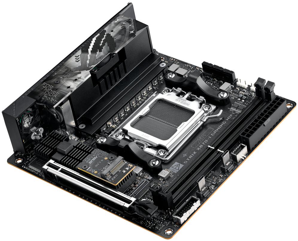 PLACA BASE ASUS ROG STRIX X870-I GAMING WIFI AM5 ATX 4XDDR5 - detalle
