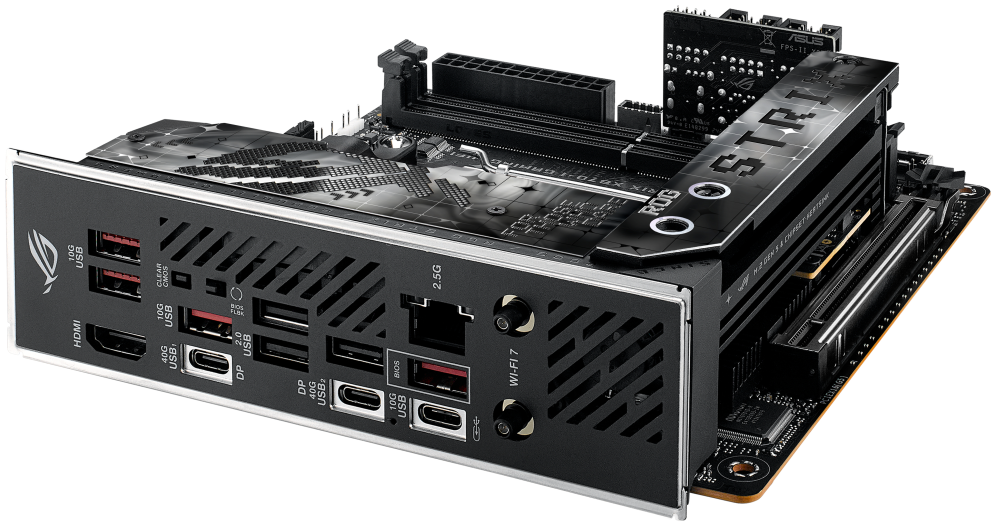 PLACA BASE ASUS ROG STRIX X870-I GAMING WIFI AM5 ATX 4XDDR5 - detalle