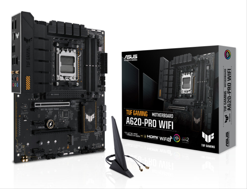 ASUS TUF GAMING A620-PRO WIFI AMD A620 Sòcol AM5 ATX