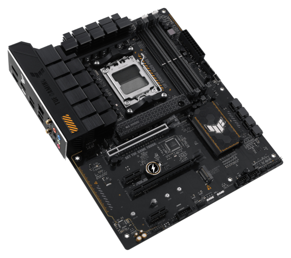 PLACA BASE ASUS TUF GAMING A620M-PRO WIFI AM5 MATX 4XDDR5 - detalle