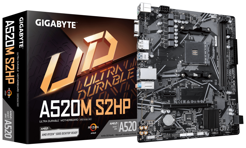 GIGABYTE A520M S2HP Placa Base
