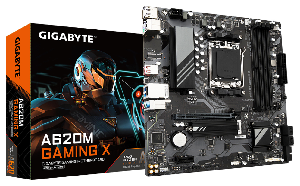 PLACA BASE GIGABYTE A620M GAMING X AM5 MATX 4XDDR5