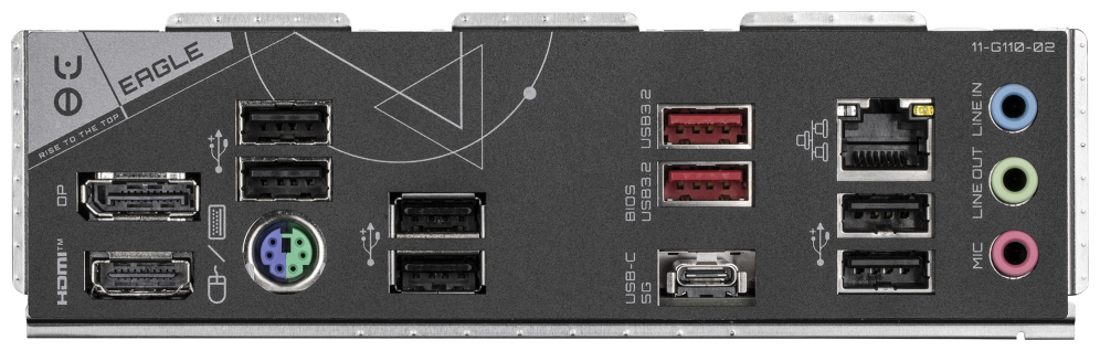 PLACA BASE GIGABYTE B650 EAGLE AM5 DDR5 - detalle