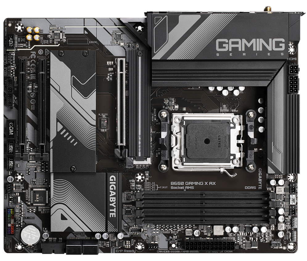 PLACA BASE GIGABYTE B650 GAMING X AX AM5 ATX 4XDDR5 - detalle