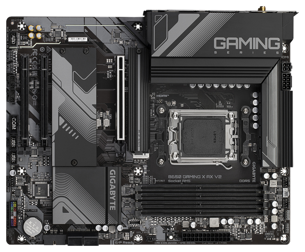 PLACA BASE GIGABYTE B650 GAMING X AX V2 AM5 ATX 4XDDR5 - detalle