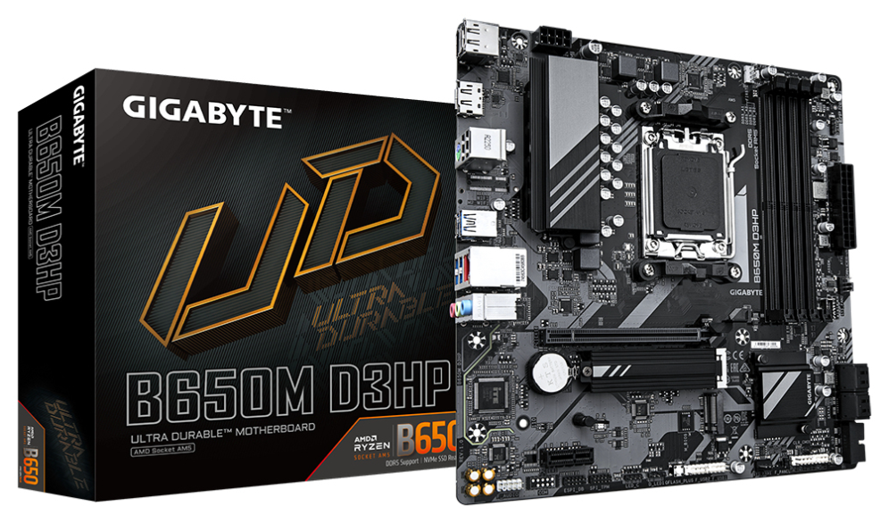 PLACA BASE GIGABYTE B650M D3HP AM5 ATX 4XDDR5