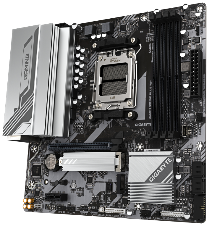 PLACA BASE GIGABYTE B650M GAMING PLUS WIFI DDR5 - detalle