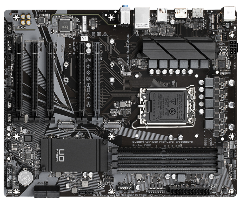 PLACA BASE GIGABYTE B660 DS3H 1700 ATX 4XDDR4 - detalle
