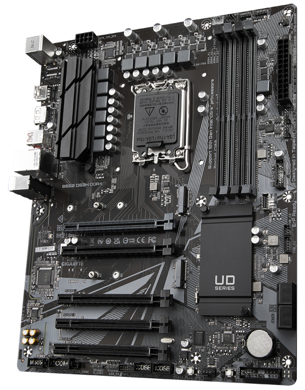 PLACA BASE GIGABYTE B660 DS3H 1700 ATX 4XDDR4 - detalle