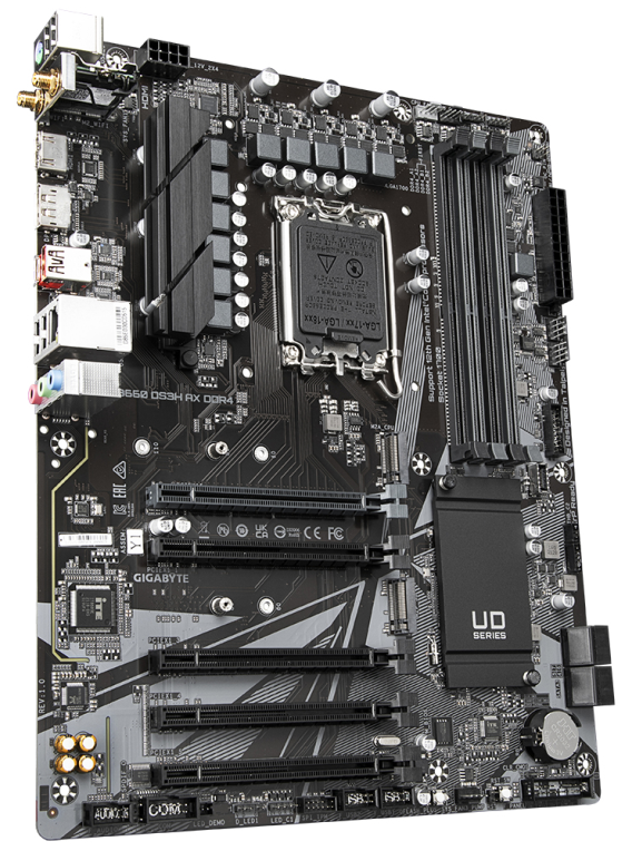 PLACA BASE GIGABYTE B660 DS3H AX 1700 ATX 4XDDR4 - detalle