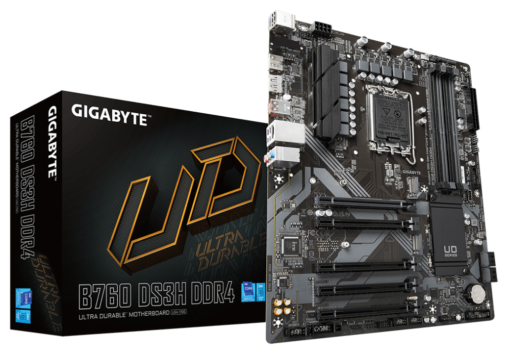 PLACA BASE GIGABYTE B760 DS3H 1700 ATX 4XDDR4