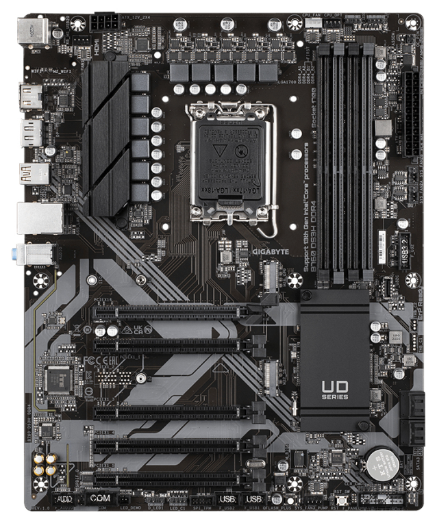 PLACA BASE GIGABYTE B760 DS3H 1700 ATX 4XDDR4 - detalle