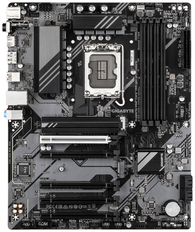 PLACA BASE GIGABYTE B760 DS3H WIF6E GEN5 1700 AX ATX 4XDDR5 - detalle