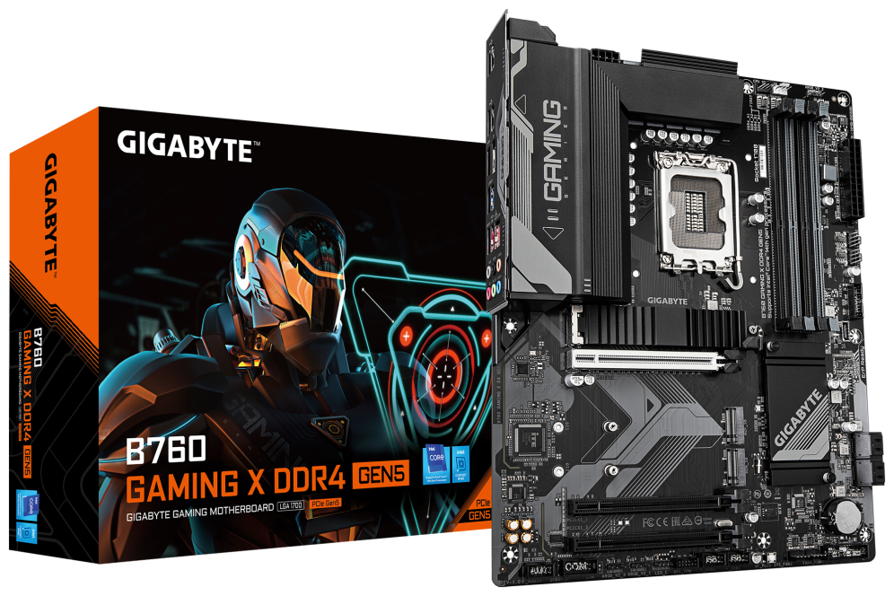 PLACA BASE GIGABYTE B760 GAMING X D4 DDR4 GEN5