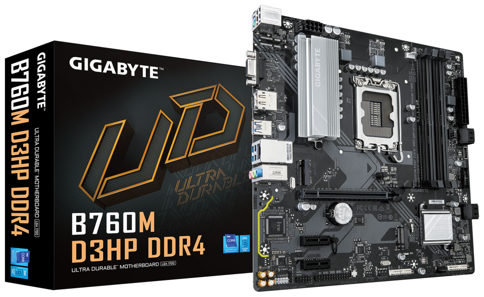 PLACA BASE GIGABYTE B760M D3HP 1700 MATX 4XDDR4