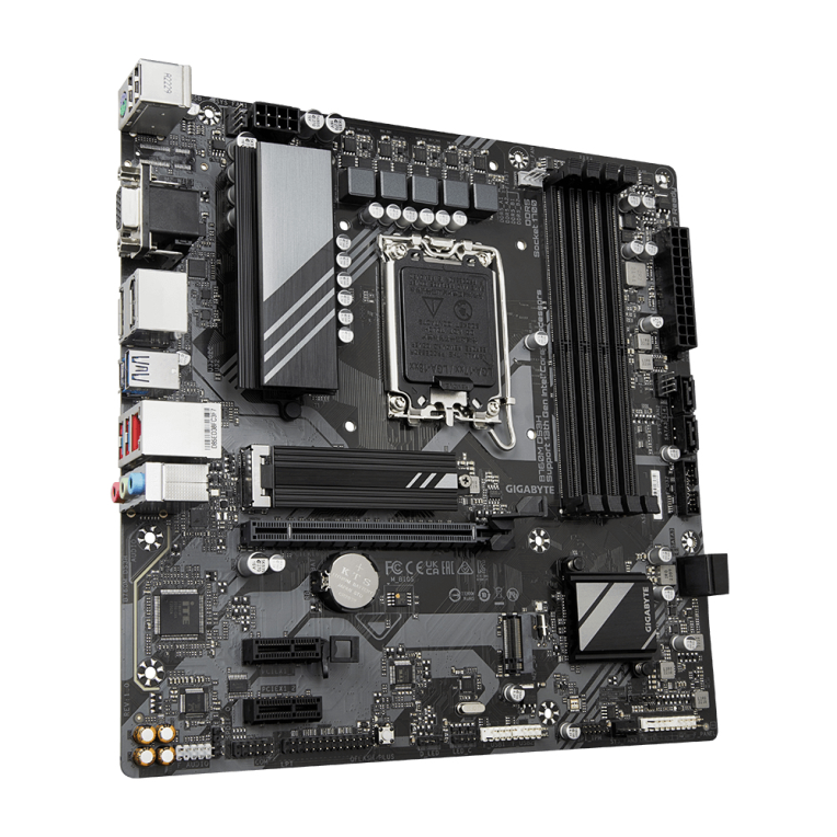 PLACA BASE GIGABYTE B760M DS3H 1700 MATX 4XDDR5 - detalle