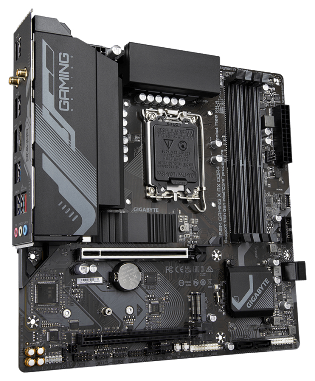 PLACA BASE GIGABYTE B760M G X AX 1700 MATX 4XDDR4 - detalle