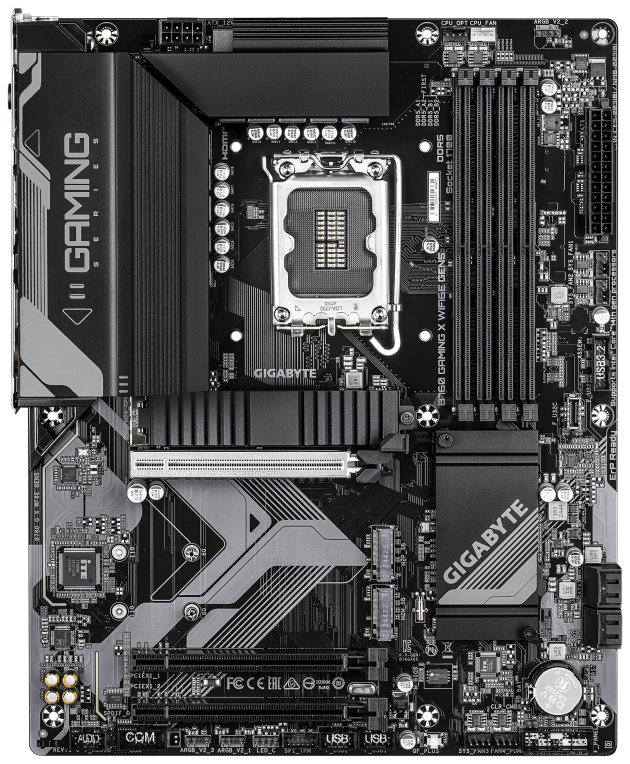 PLACA BASE GIGABYTE B760M G X WF6E 1700 ATX WiFi 6E PCIe 4.0 RGB 4XDDR5 - detalle