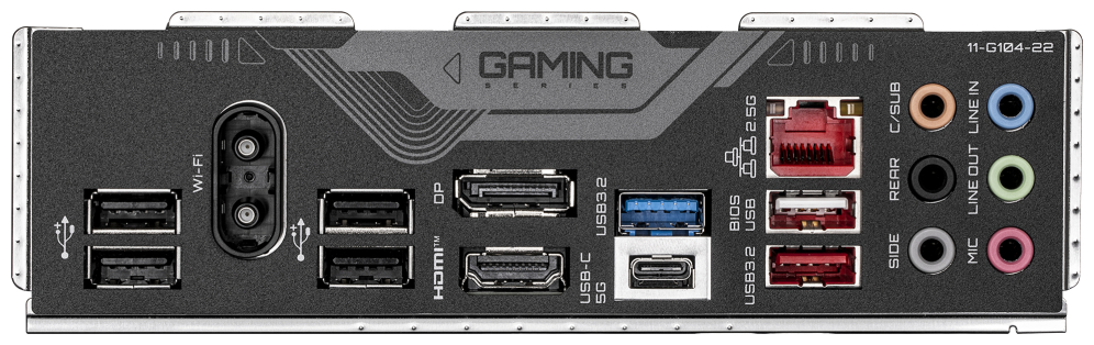 PLACA BASE GIGABYTE B760M G X WF6E 1700 ATX WiFi 6E PCIe 4.0 RGB 4XDDR5 - detalle