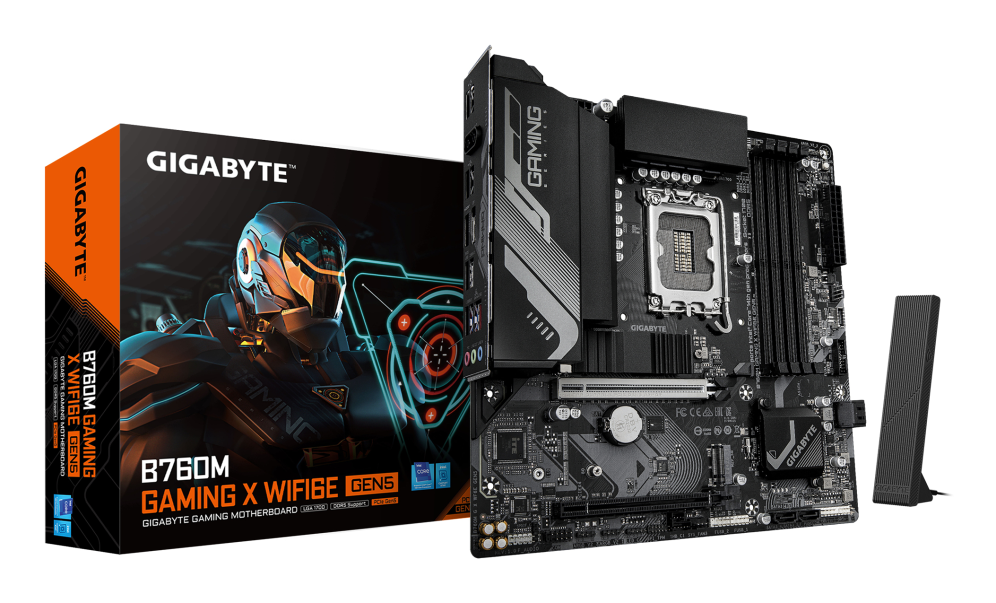 GIGABYTE B760M GAMING X WIFI6E GEN5 Intel B760 LGA 1700 micro ATX