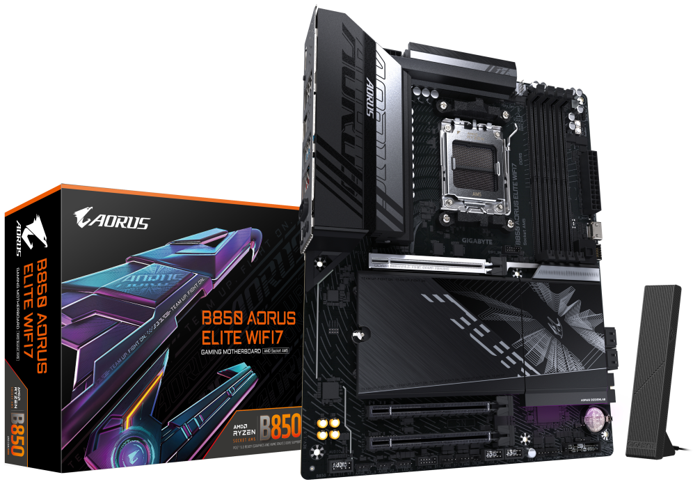 GIGABYTE B850 AORUS ELITE WIFI7 AMD B850 Zócalo AM5 ATX