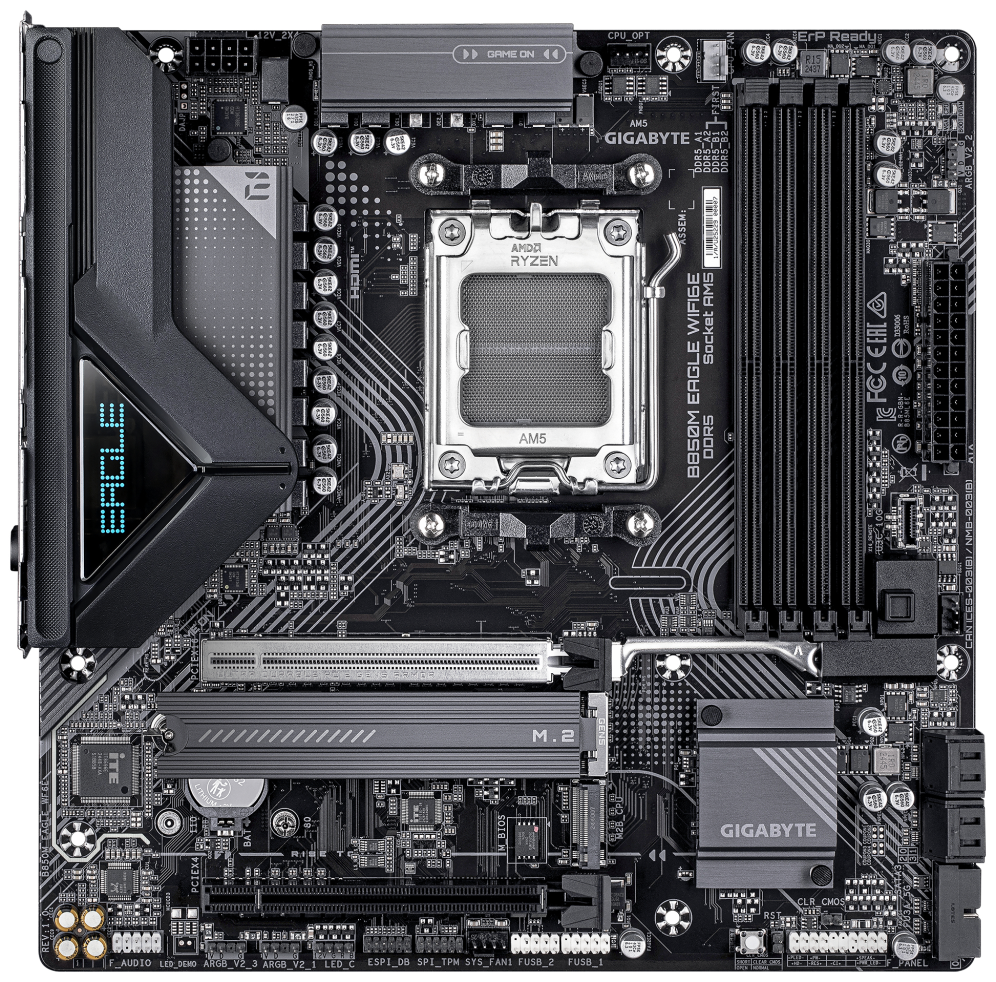 PLACA BASE GIGABYTE B850M EAGLE WIFI6E DDR5 MICRO ATX - detalle