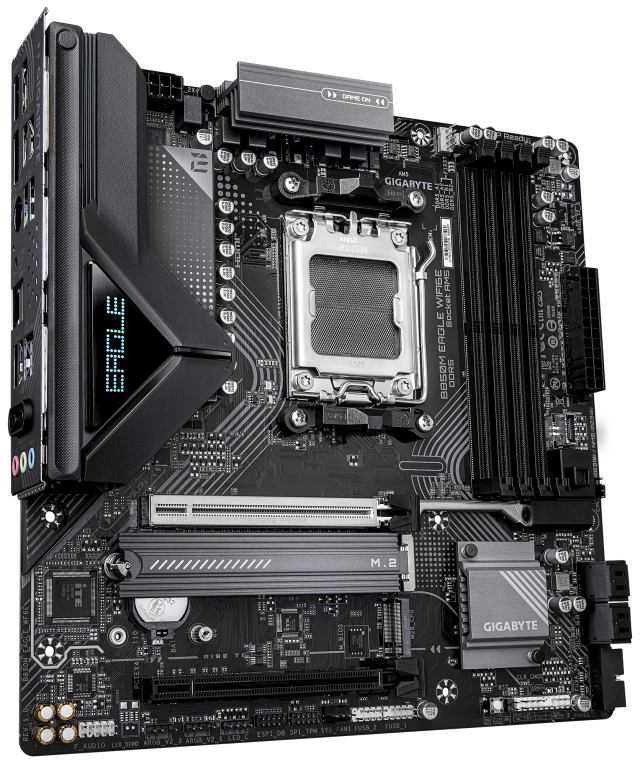 PLACA BASE GIGABYTE B850M EAGLE WIFI6E DDR5 MICRO ATX - detalle