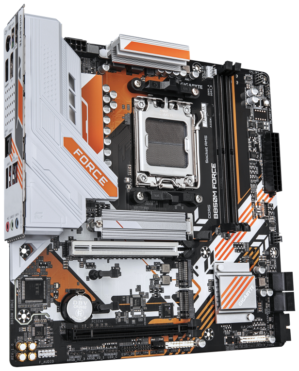 PLACA BASE GIGABYTE B850M FORCE AM5 2XDDR5 - detalle
