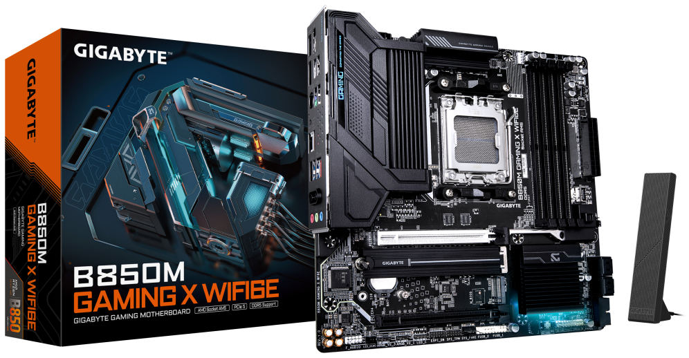 PLACA BASE GIGABYTE B850M GAMING X WF6E 1.0