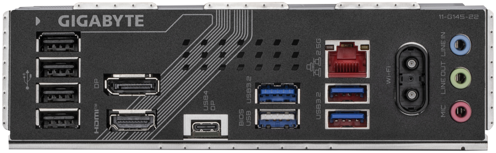PLACA BASE GIGABYTE B860M GAMING X WIFI6E 1.0 - detalle