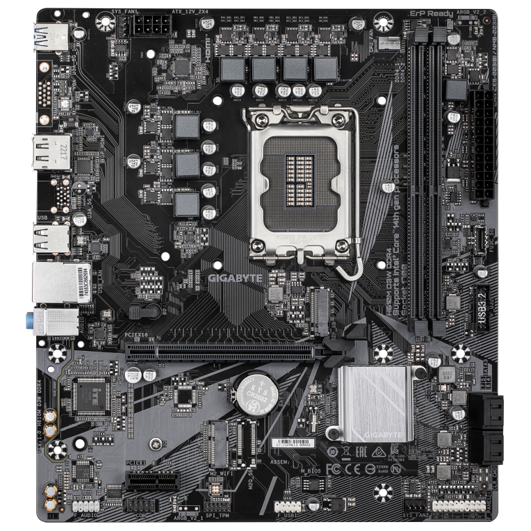 PLACA BASE GIGABYTE H610M D3W S1700 MATX DDR4 - detalle