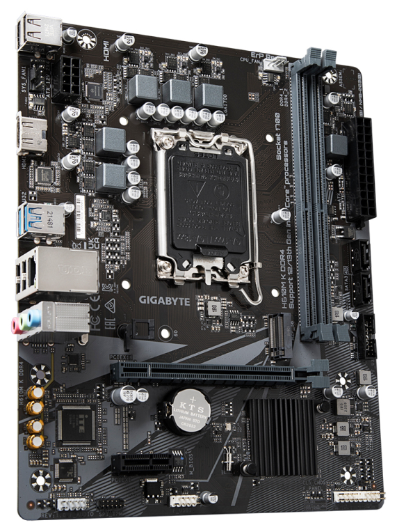 PLACA BASE GIGABYTE H610M K 1700 MATX 2XDDR4 - detalle
