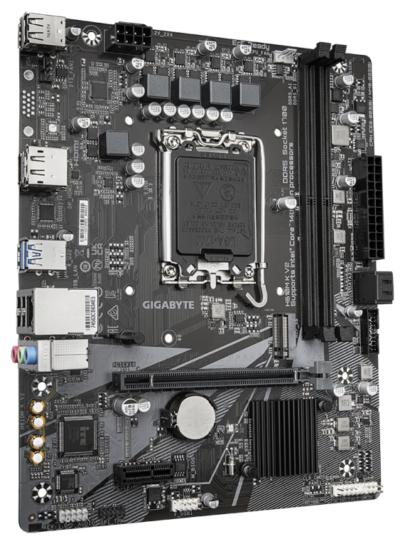 PLACA BASE GIGABYTE H610M K V2 1700 MATX 2XDDR5 - detalle